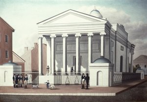 Bank of Pennsylvania, ca. 1804 af American School